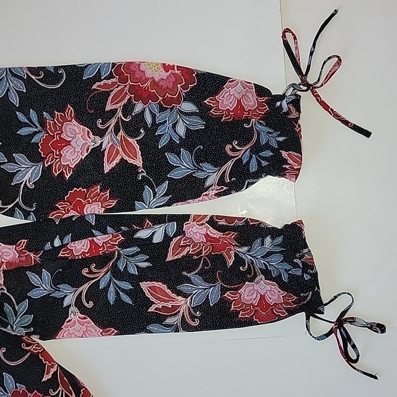 LOFT PAISLEY  SMOCKED FLARE DRESS/ 14. - Picture 11 of 12